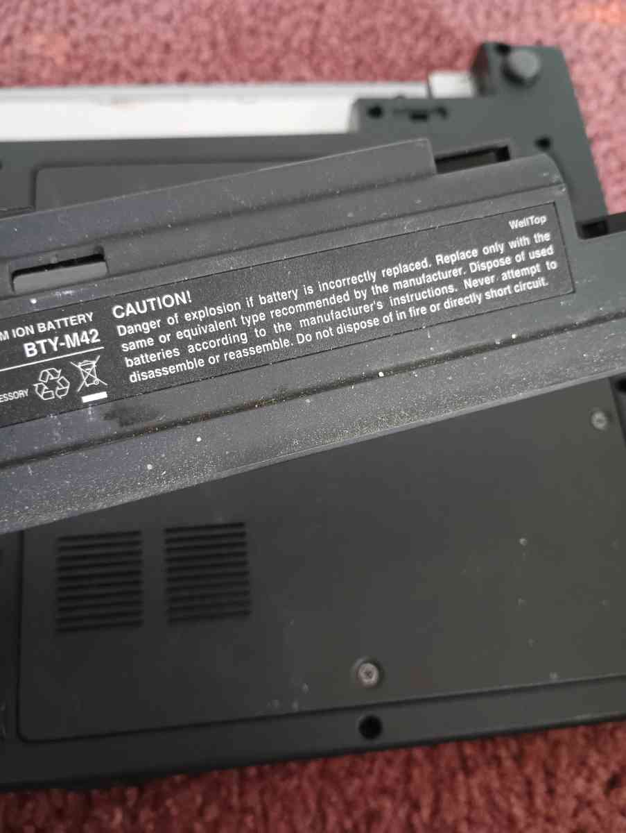 RKC laptop model MS1024B  SOLD AS IS