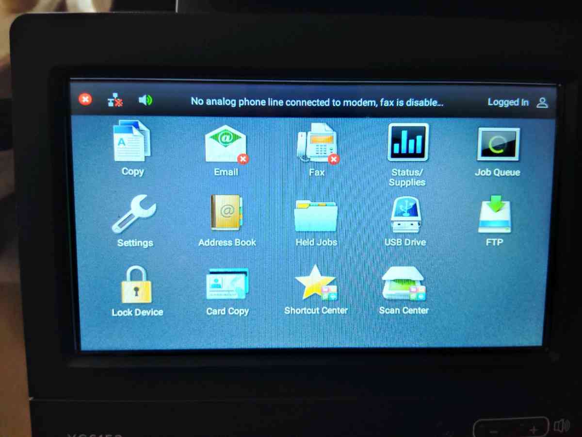 Lexmark color laser mfp