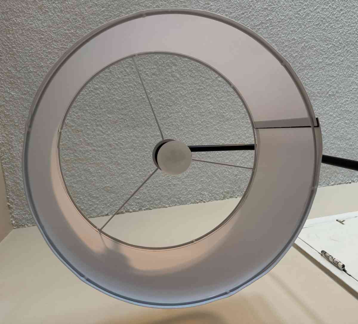 72 in Classic Black MidCentury Modern Lamp