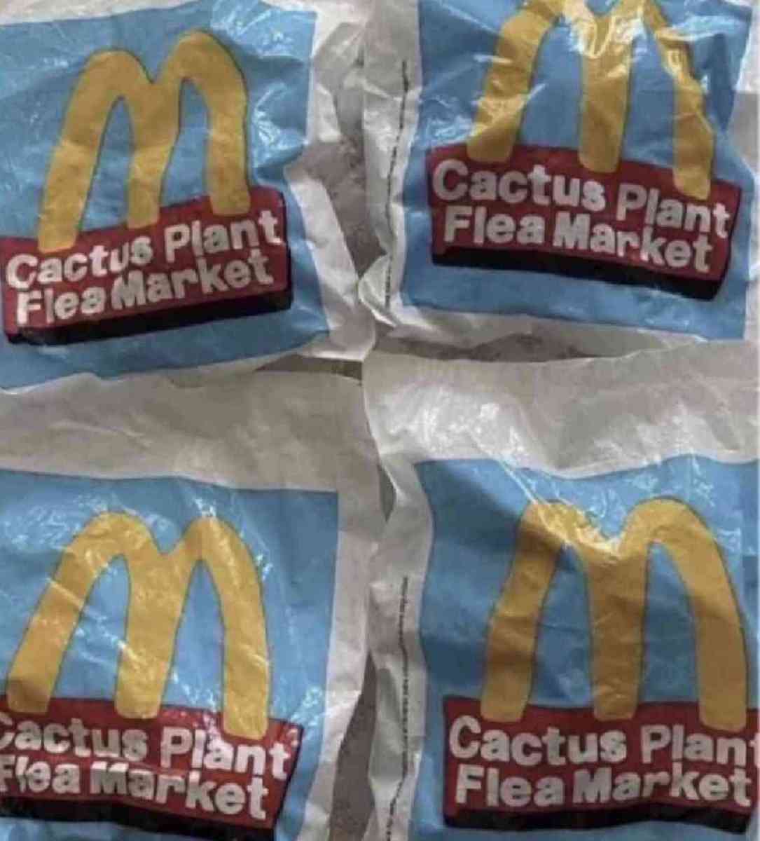 McDonalds Cactus plant flea market toys - Maspeth, New York - FleaMarketBay