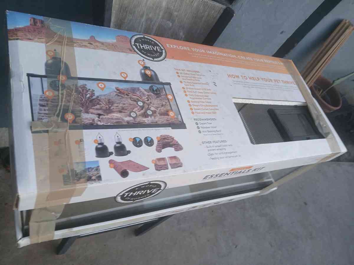 Thrive 20 ga reptile tank