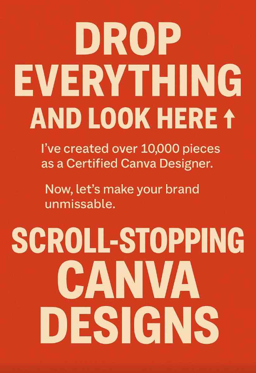 Canva Design Services  25 OFF on Flea Market