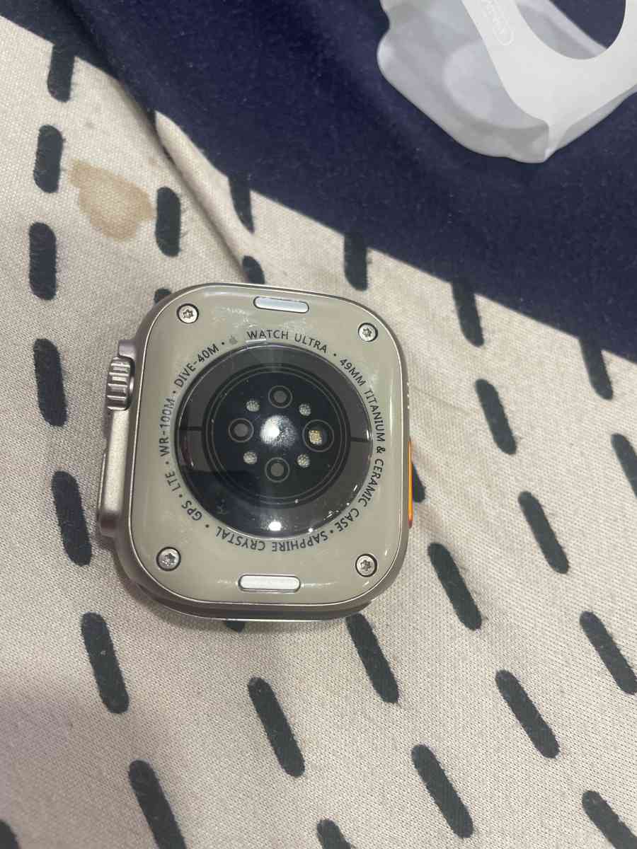 New Apple Watch Ultra 2 orange ocean band