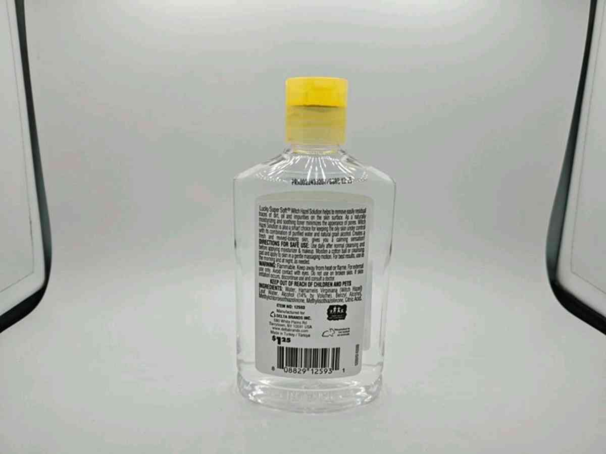 Lucky Super Soft Witch Hazel Solution  8 fl oz Bottle