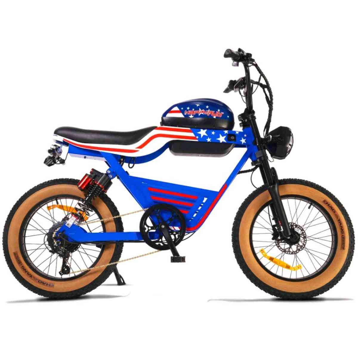 HappyRun G100 Fastest Electric Bike 2000W Dual Batteries Lon