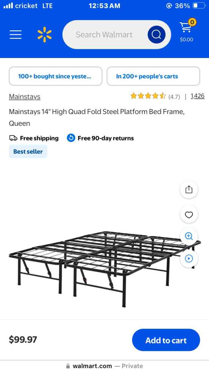 bed frame - Abilene, Texas - FleaMarketBay