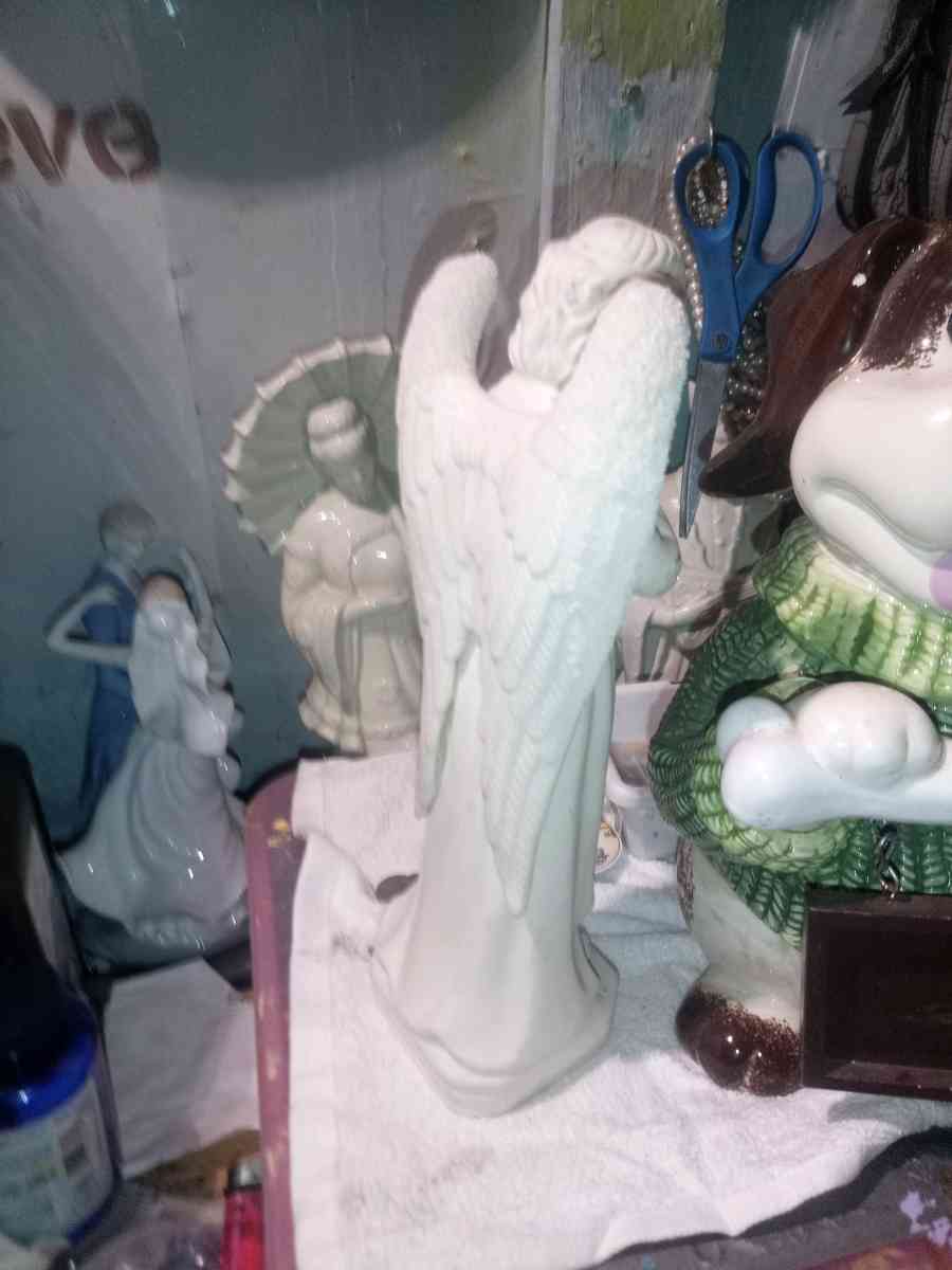 12in ceramic angel