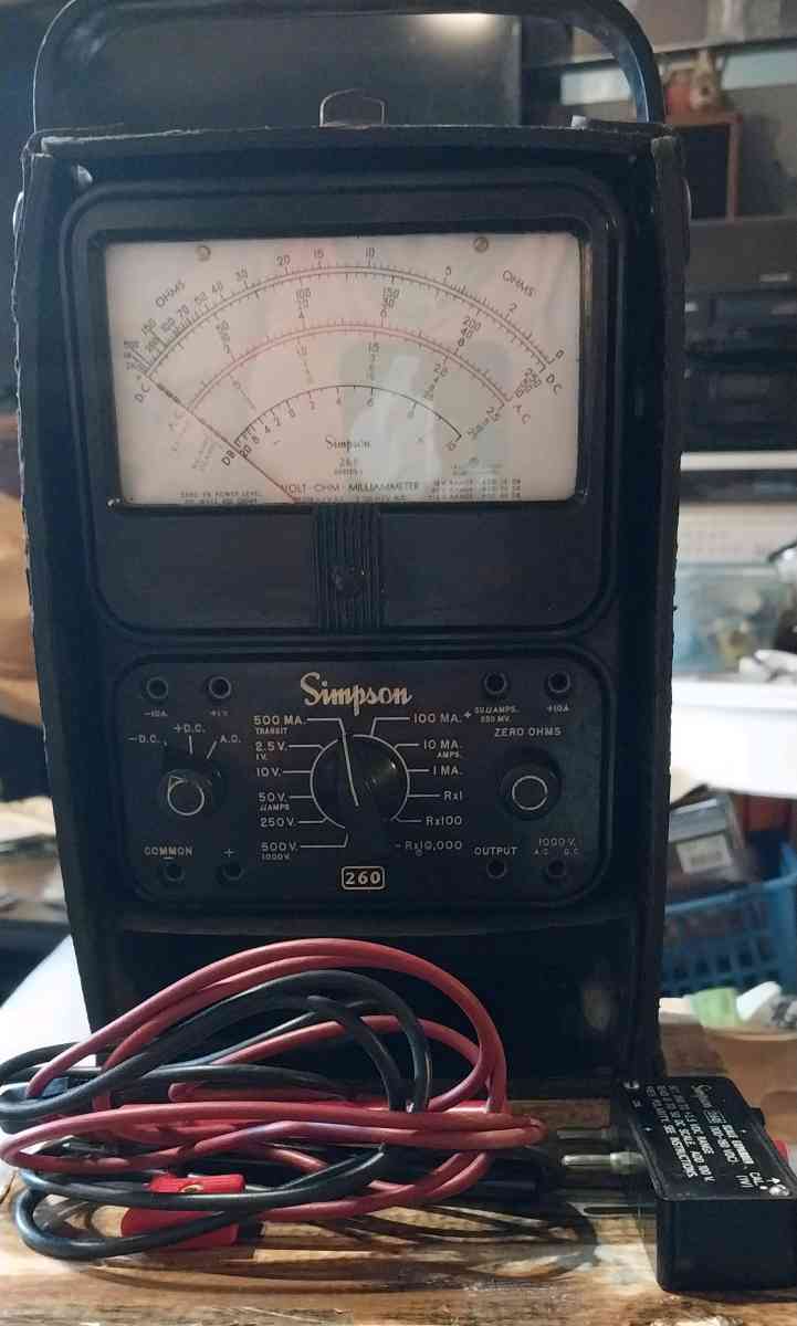 Simpson 260 Scale Expander 100 150 Volts - Mount Carmel, Pennsylvania - FleaMarketBay