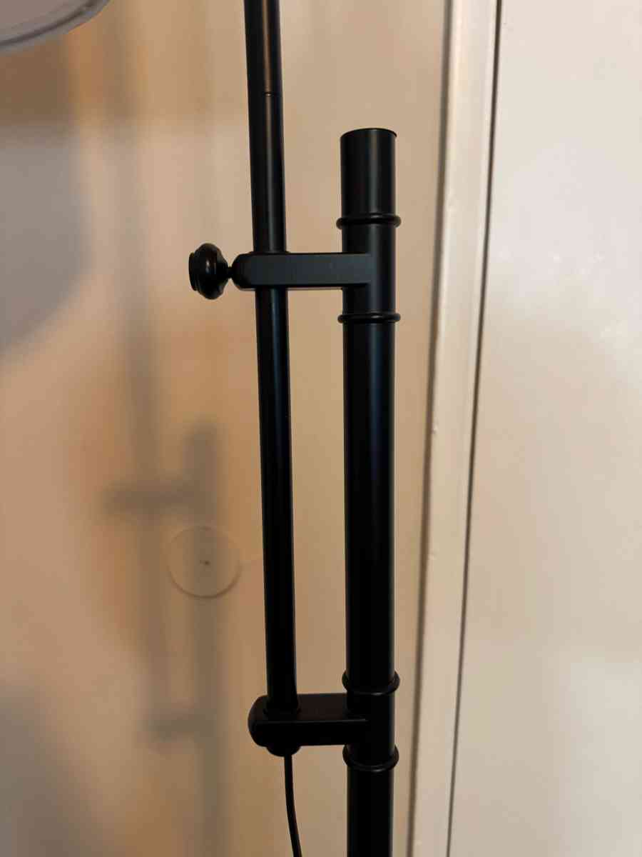 72 in Classic Black MidCentury Modern Lamp