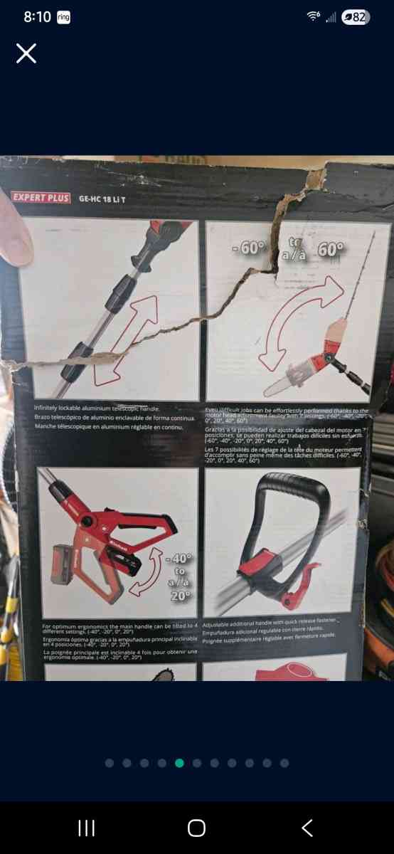 Einhell Pole Chainsaw and Hedger - Washougal, Washington - FleaMarketBay