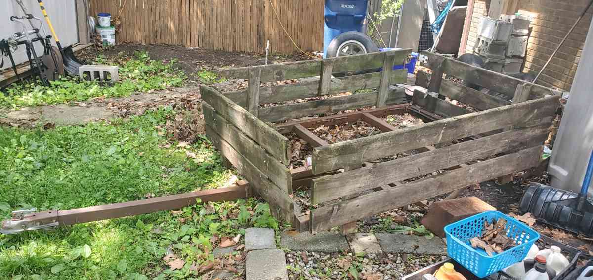 4x6ft utility dumping trailer project
