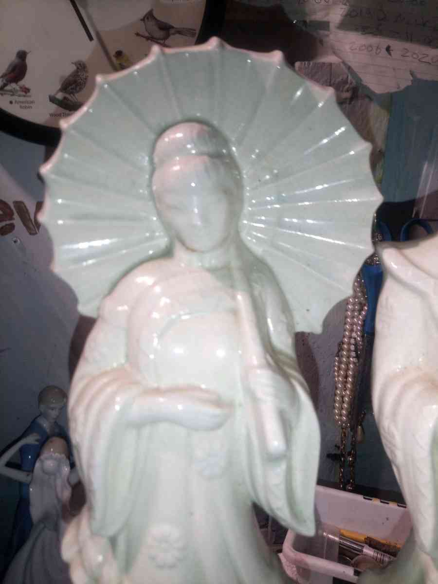 porcelain antique emperor and empress