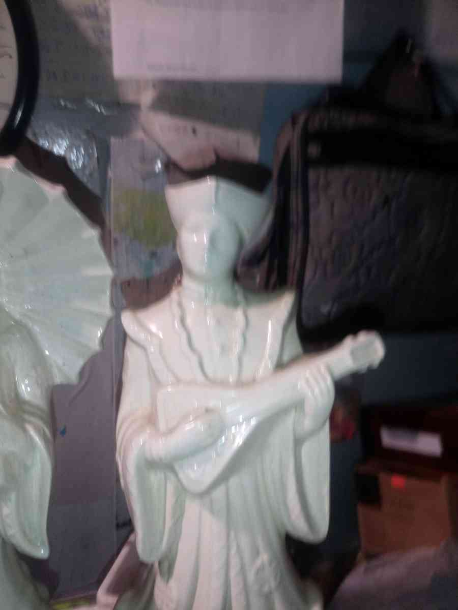 porcelain antique emperor and empress