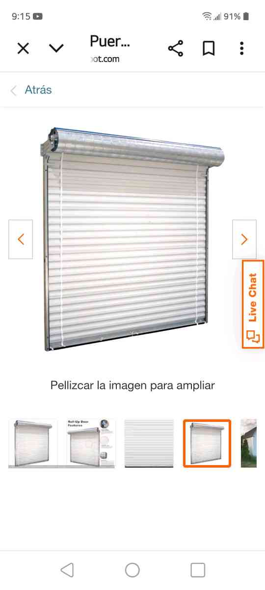 puerta enrollable de garaje de 10X10 nueva 800 firme - Fort Worth, Texas - FleaMarketBay