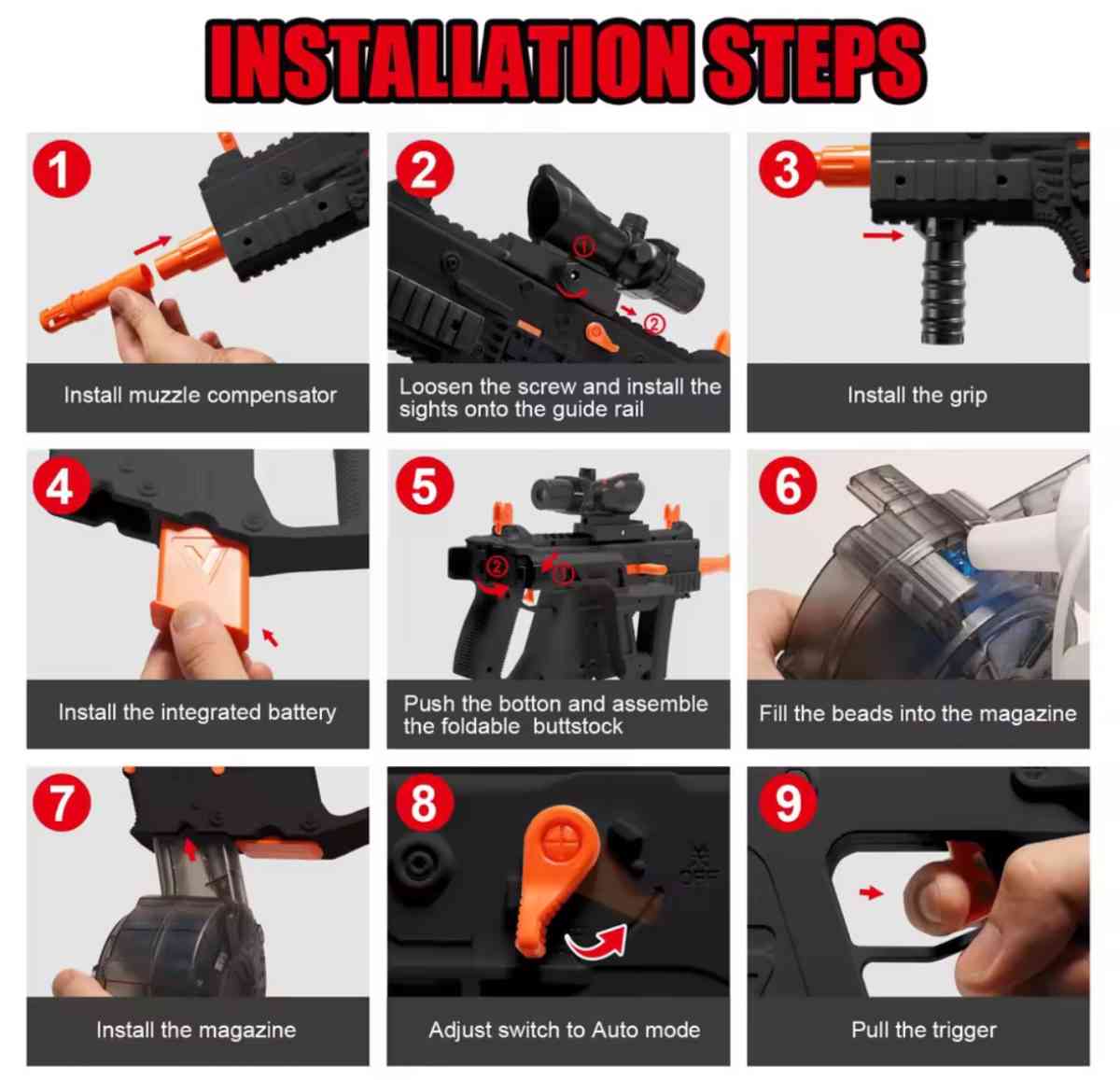 electric splat ball gun