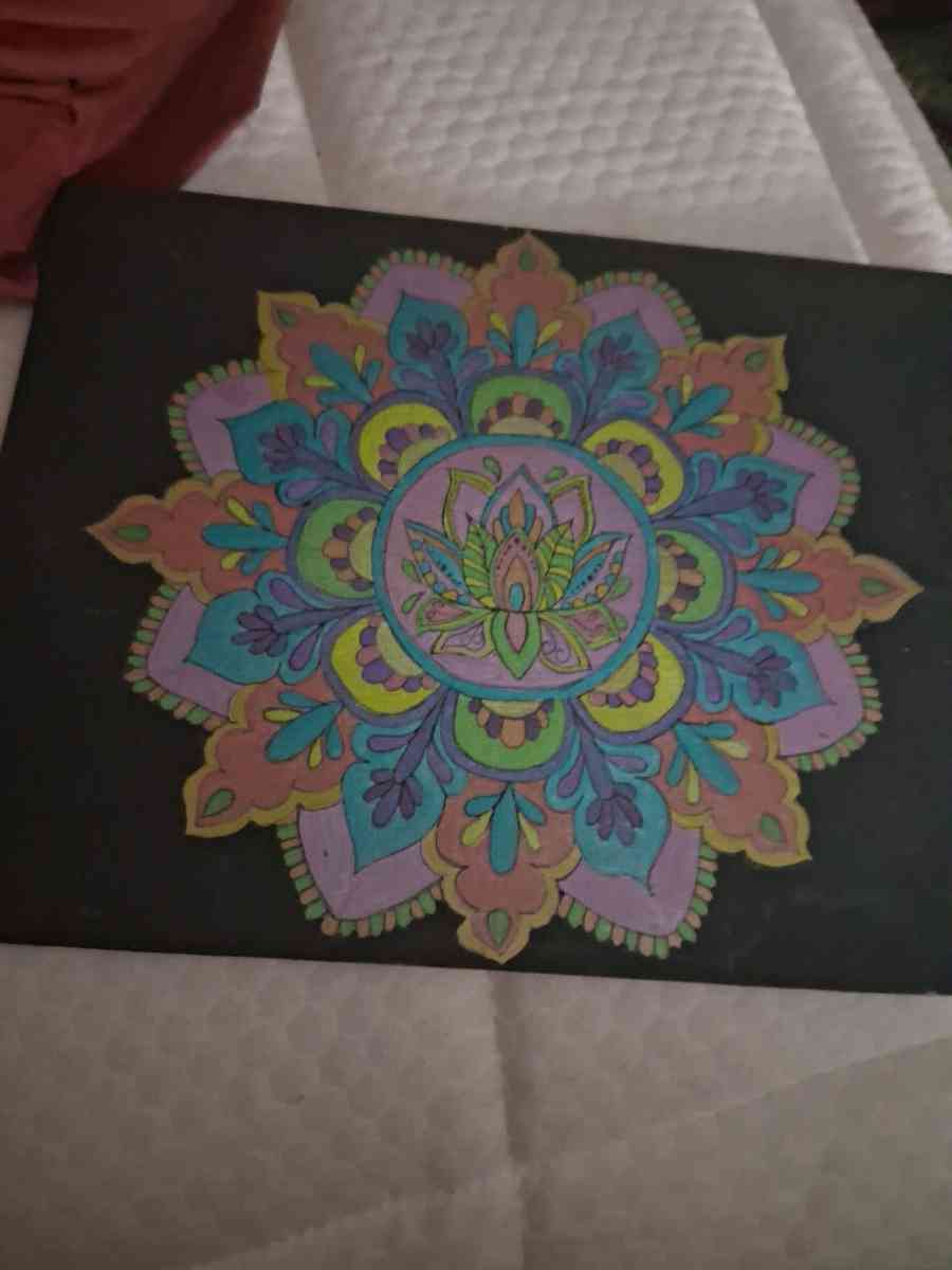 dot mandala painting - Comstock, Michigan - FleaMarketBay
