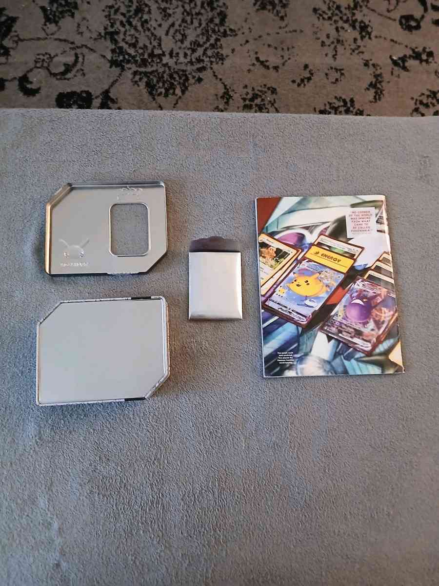 263 Pokemon Cards with Tin Box Card Holder And Magazine - North Hollywood, California - FleaMarketBay