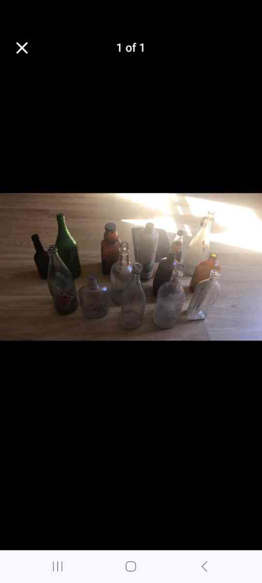 old bottles - Sistersville, West Virginia - FleaMarketBay