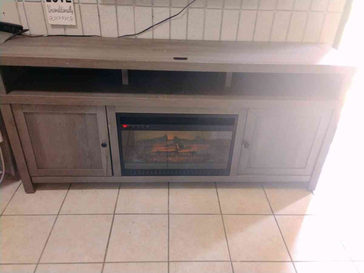 fire place entrainment center