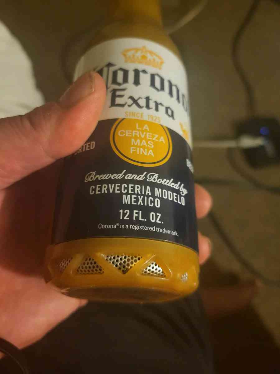 corona beer bottle wireless Bluetooth speaker