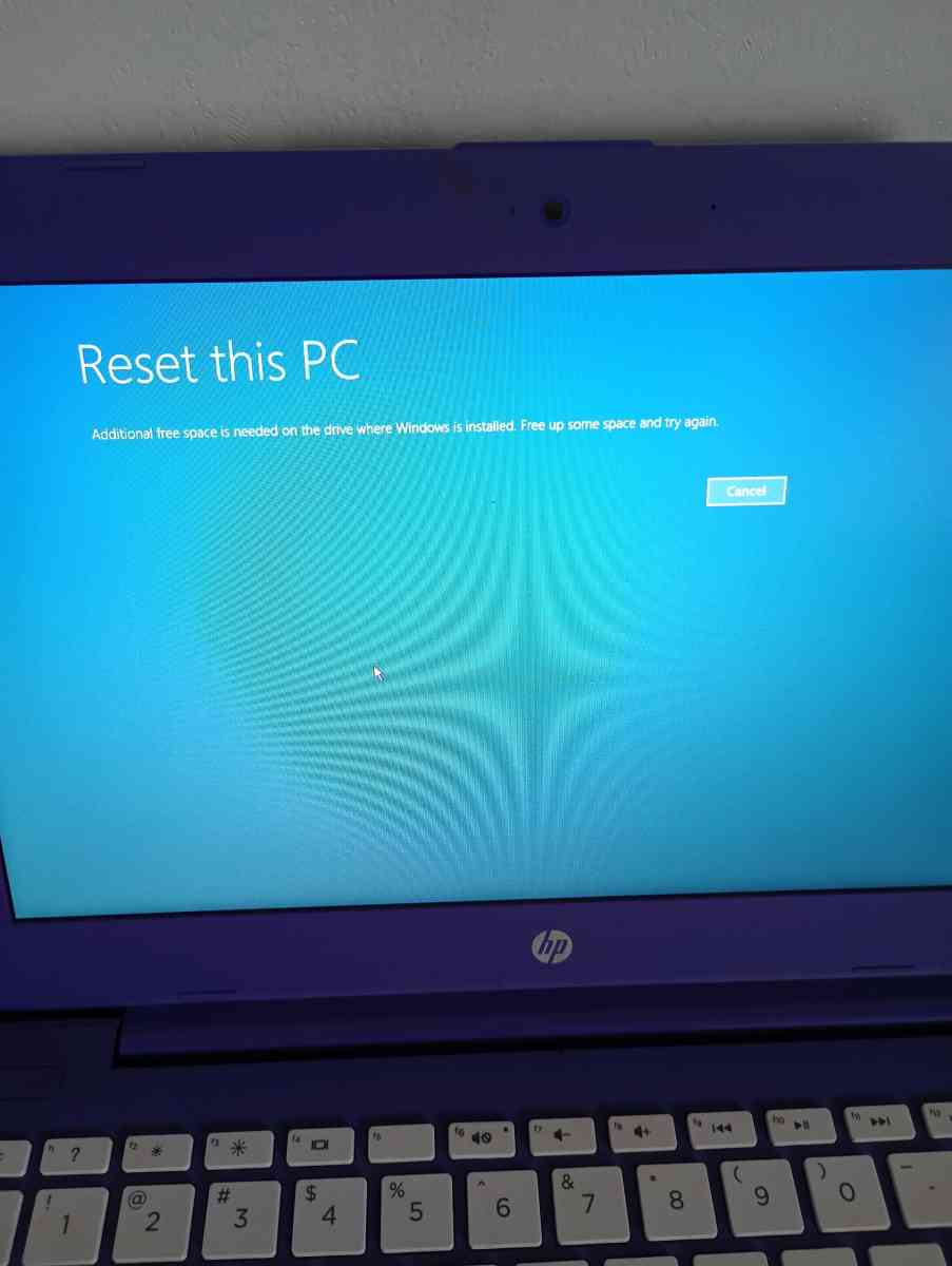 HP Stream 14ax020wm 14 Laptop Intel Celeron 4GB RAM 32GB eMM