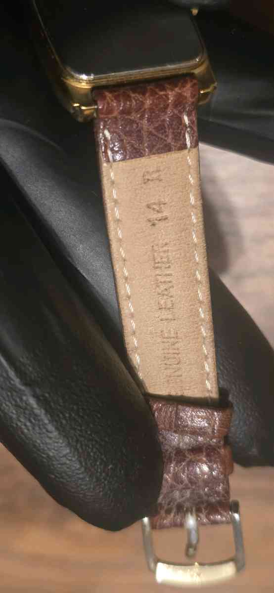 vintage seiko cartier tank style