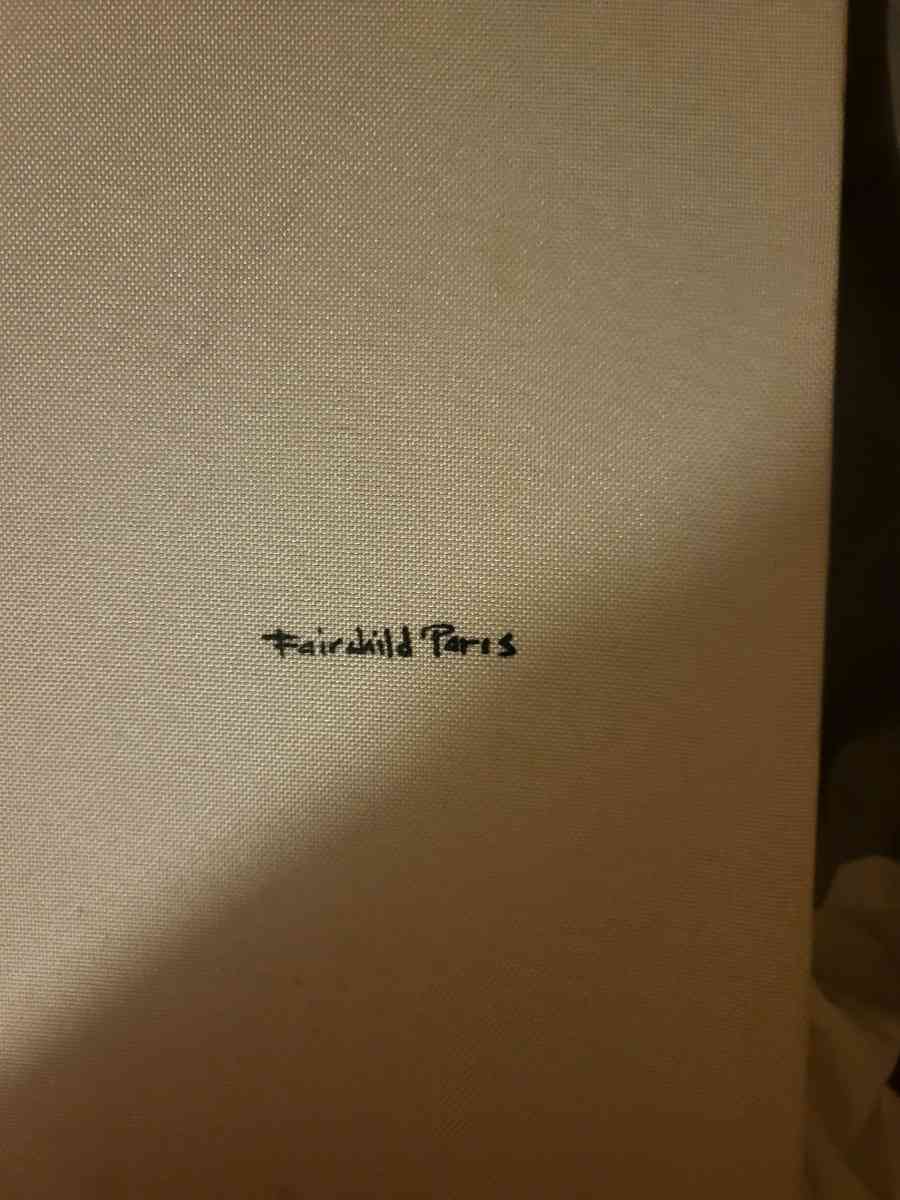 hand painted Gucci painted by far  child Paris