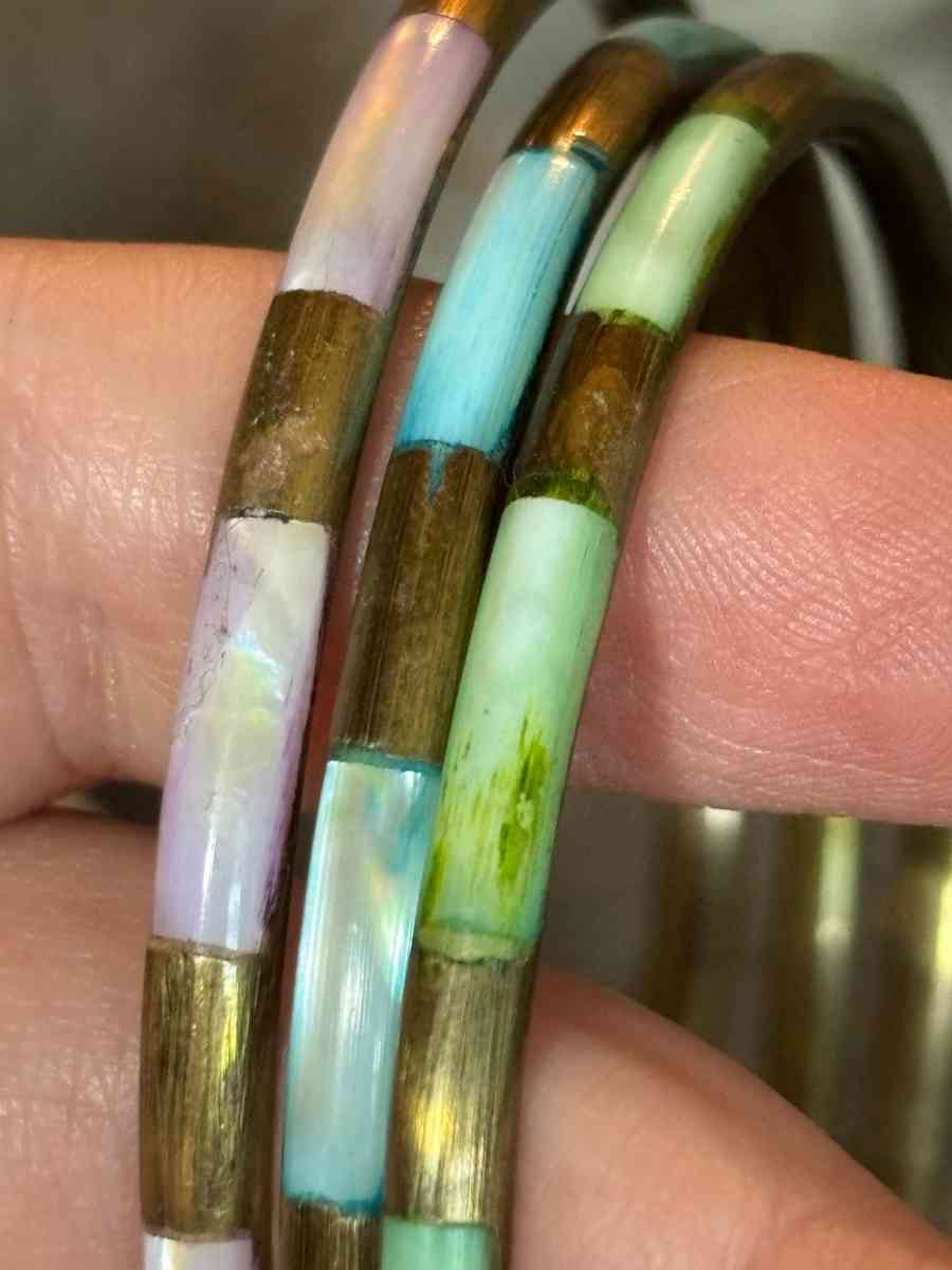 Vintage Brass Bangles