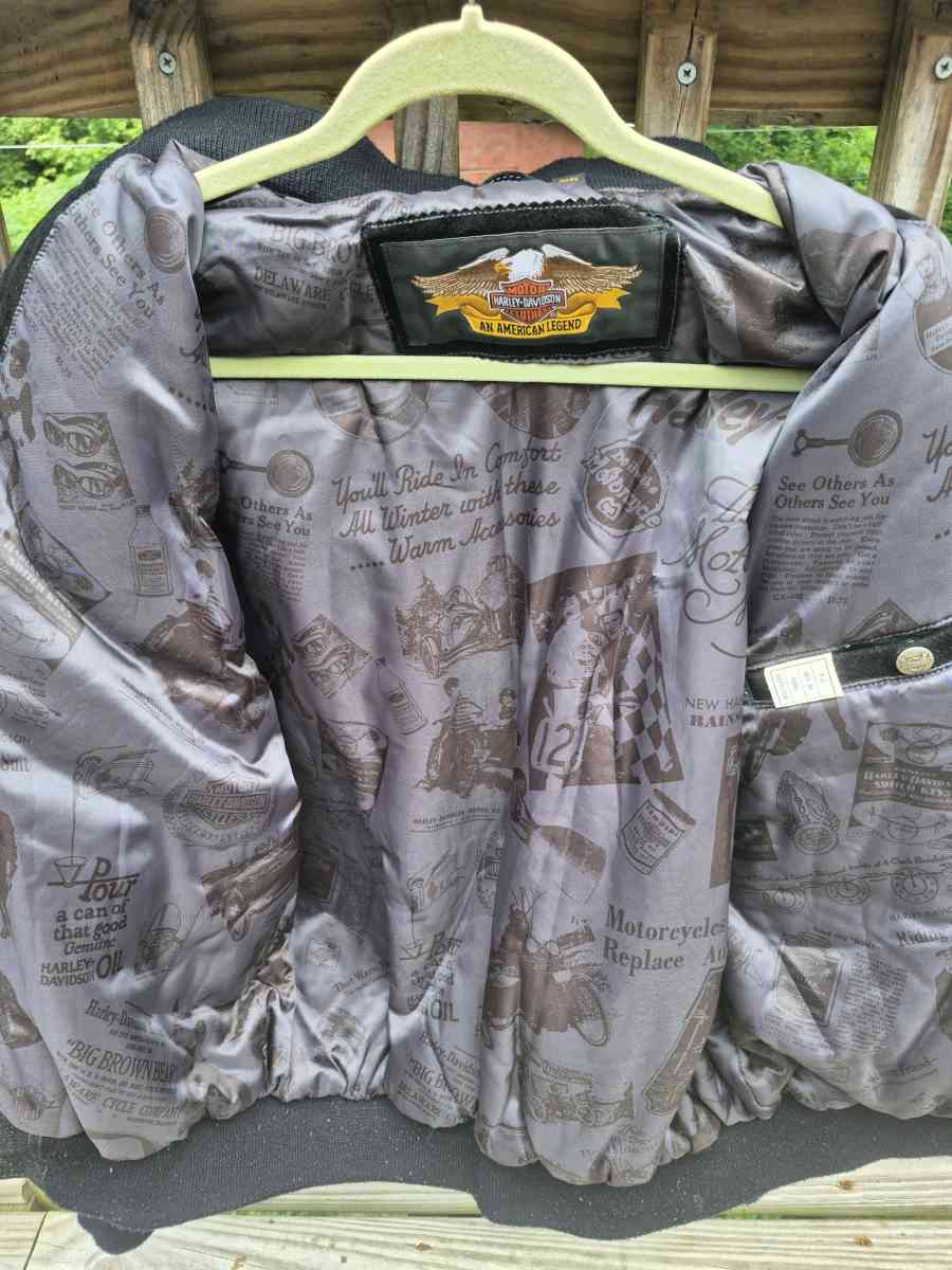Harley Davidson Suede Jacket - Carthage, Tennessee - FleaMarketBay