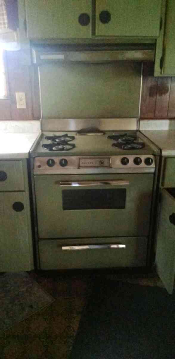 old gas stove