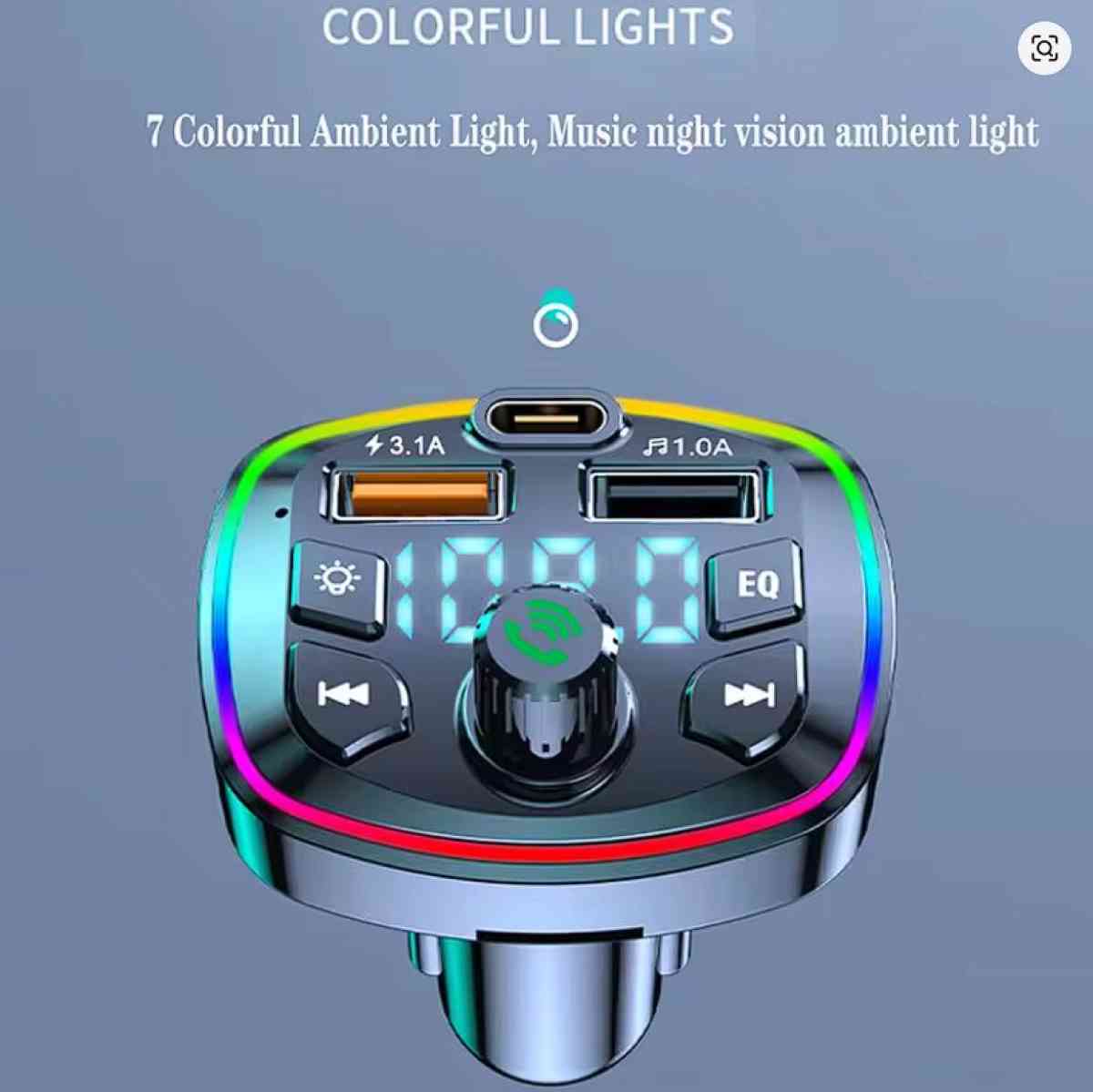 Car Charger FM Transmitter Bluetooth 50 Hands Free 31A USB - Overton, Texas - FleaMarketBay