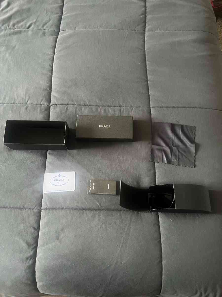 Prada Sunglasses with Case and Authenticity Card