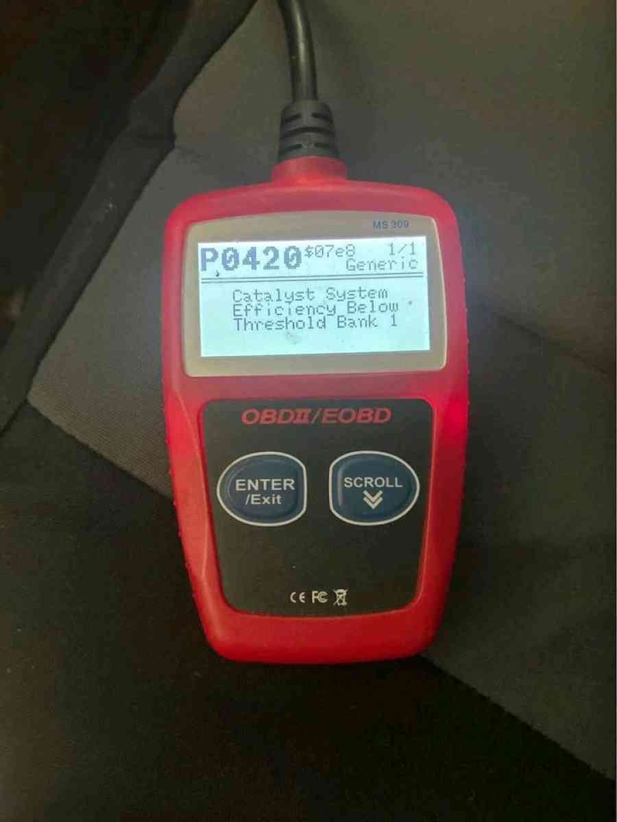 OBD 2 Code Reader Scanner MS 309 - Overton, Texas - FleaMarketBay