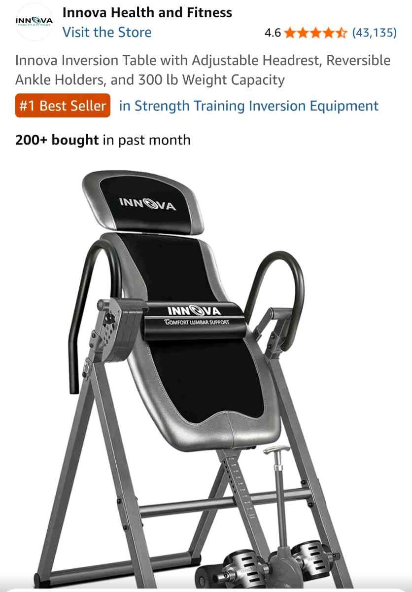 inversion table - Long Island City, New York - FleaMarketBay