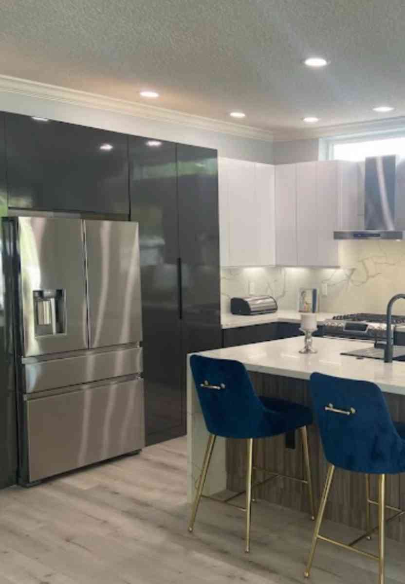 Modern kitchen cabinets
