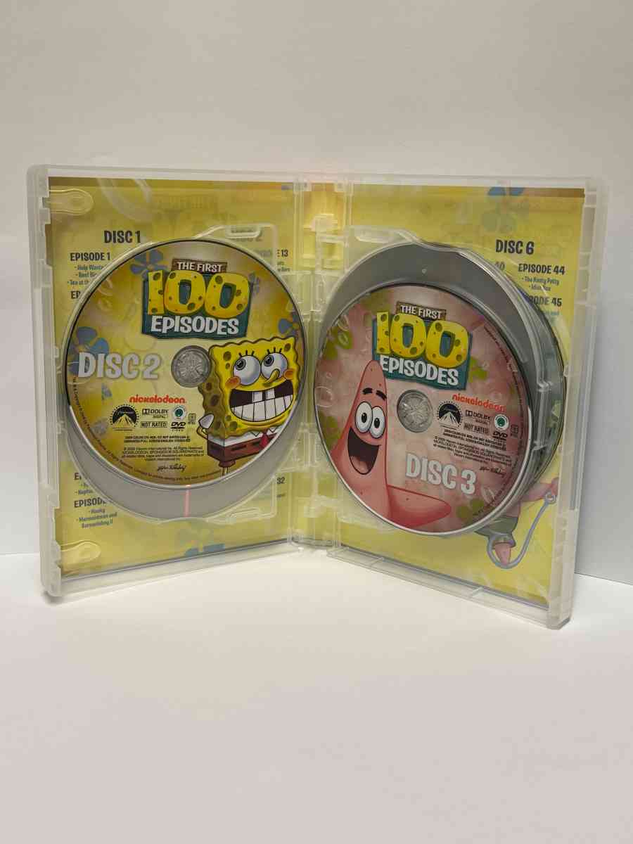 SpongeBob SquarePants The First 100 Episodes  14Disc DVD Set - Naples, Florida - FleaMarketBay