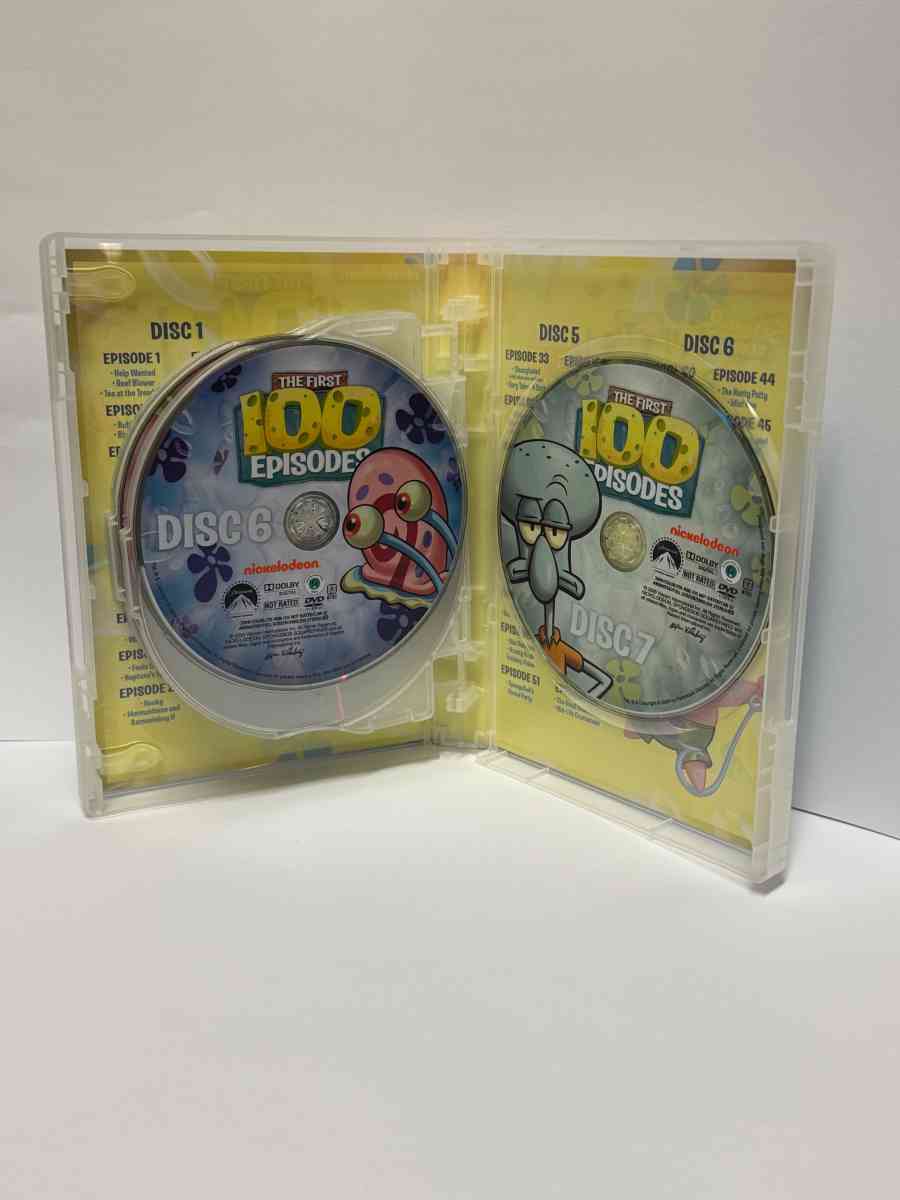 SpongeBob SquarePants The First 100 Episodes  14Disc DVD Set - Naples, Florida - FleaMarketBay