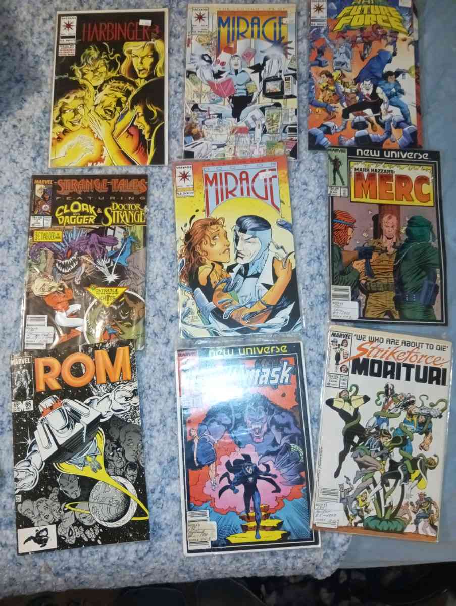 mint condition comic books early 80s on up