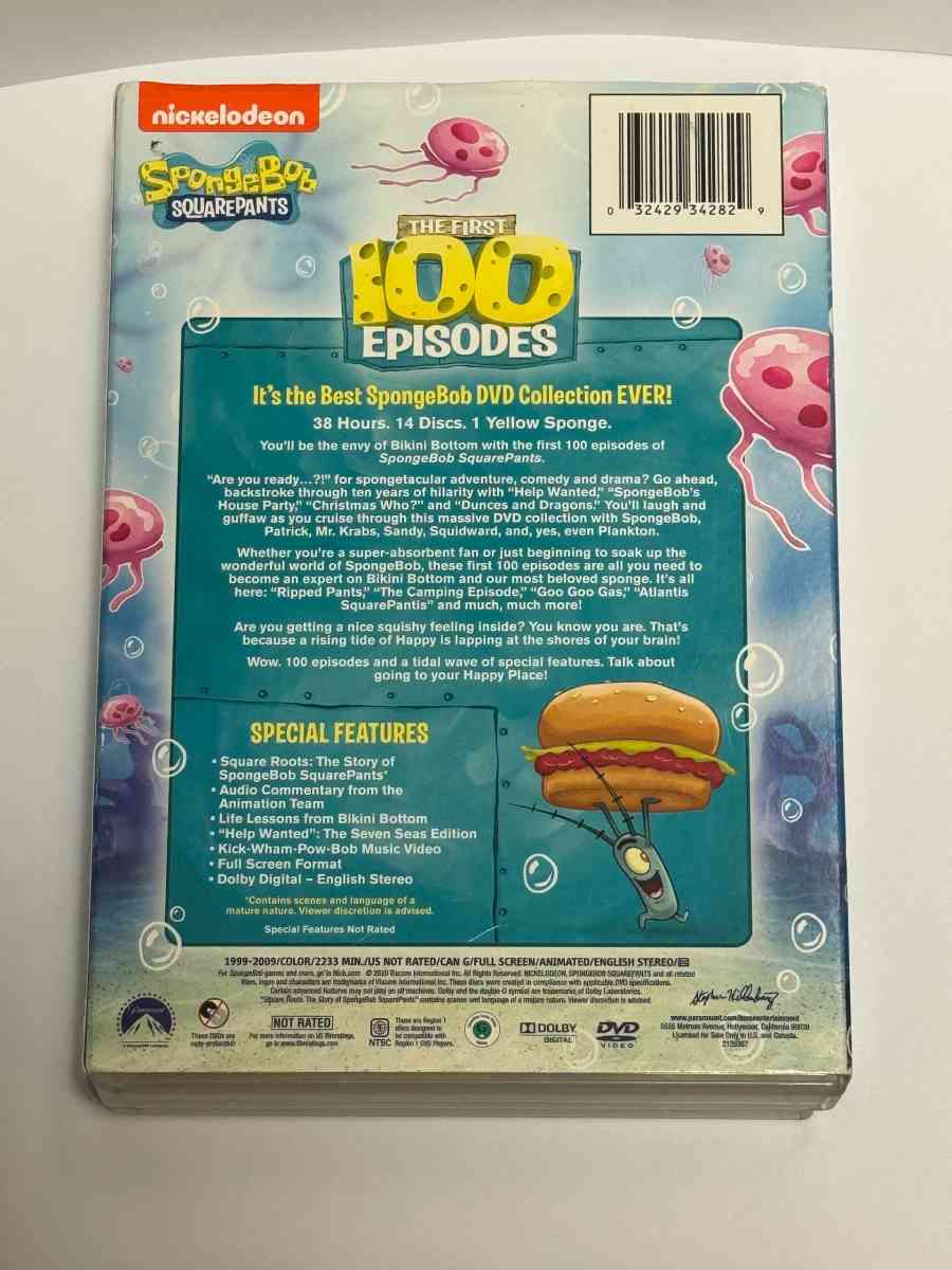 SpongeBob SquarePants The First 100 Episodes  14Disc DVD Set