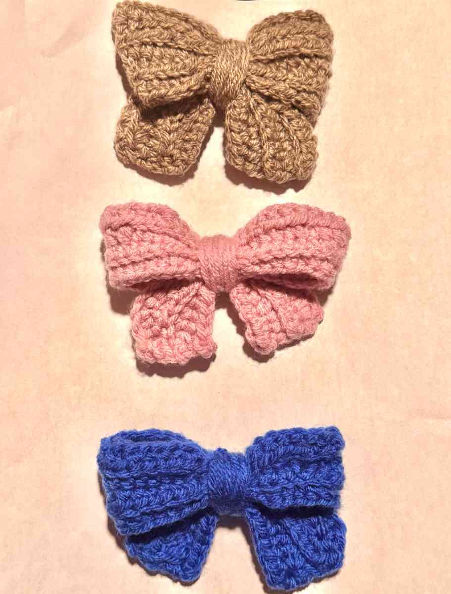 Handmade Crochet Hairbow