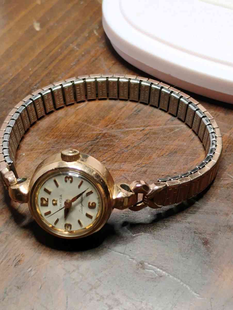 Vintage Omega Ladymatic Gold womens watch - Irving, Texas - FleaMarketBay