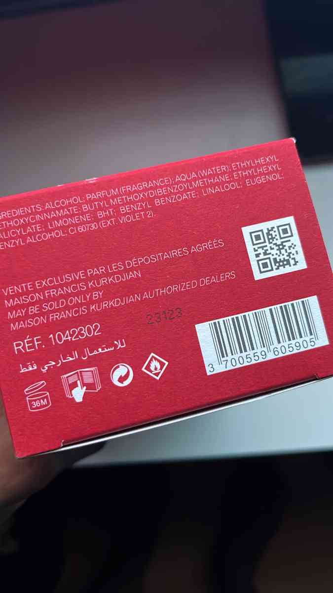 NEW Baccarat Rouge 540