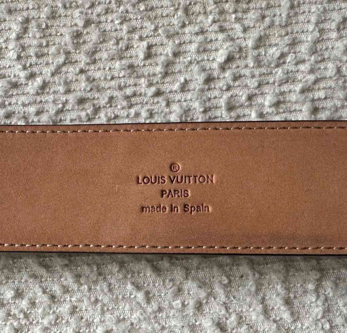 authenticated Lv belt