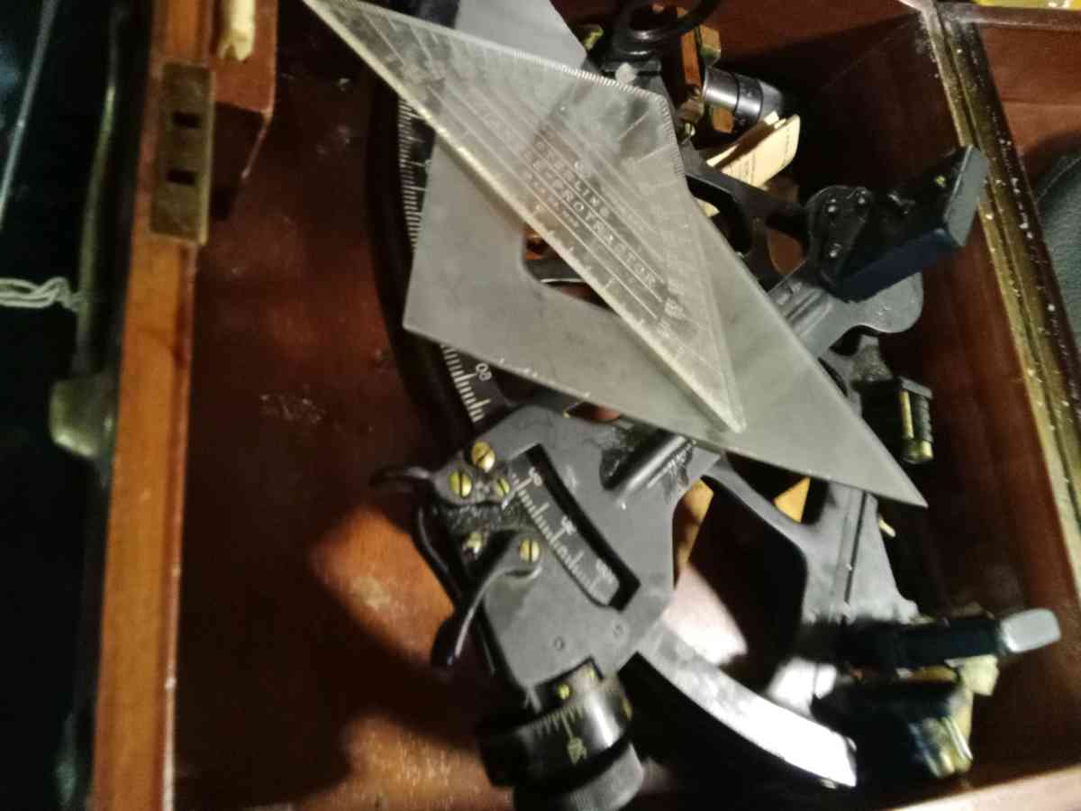 WW2 navy sextant