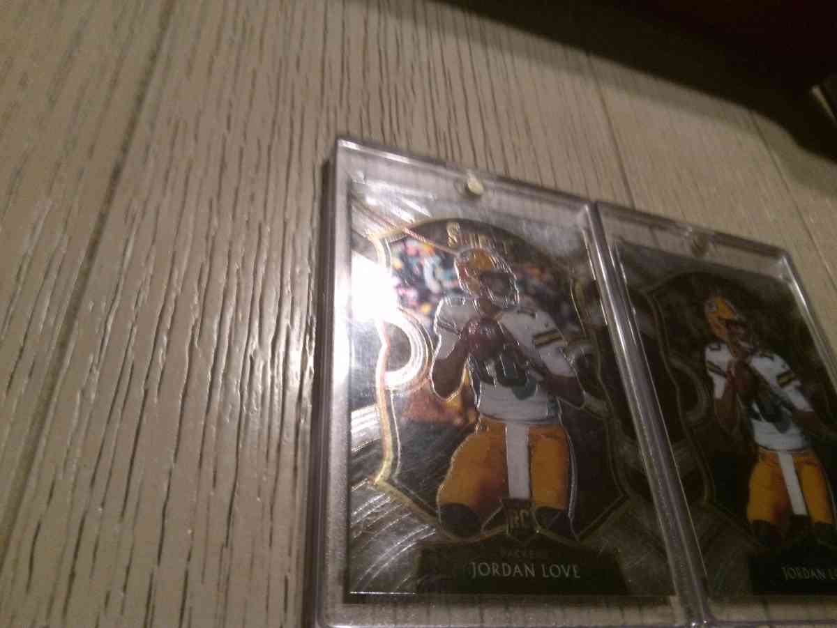 2 Jordan Love Select rookie cards