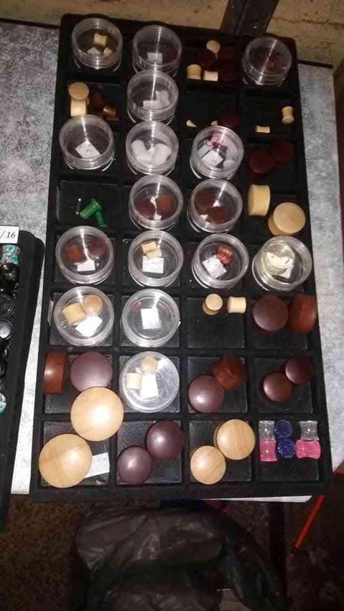 ear gauges from start to 1