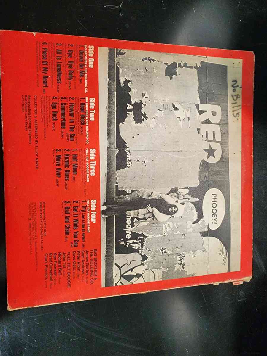 Janis Joplin picture doll and album