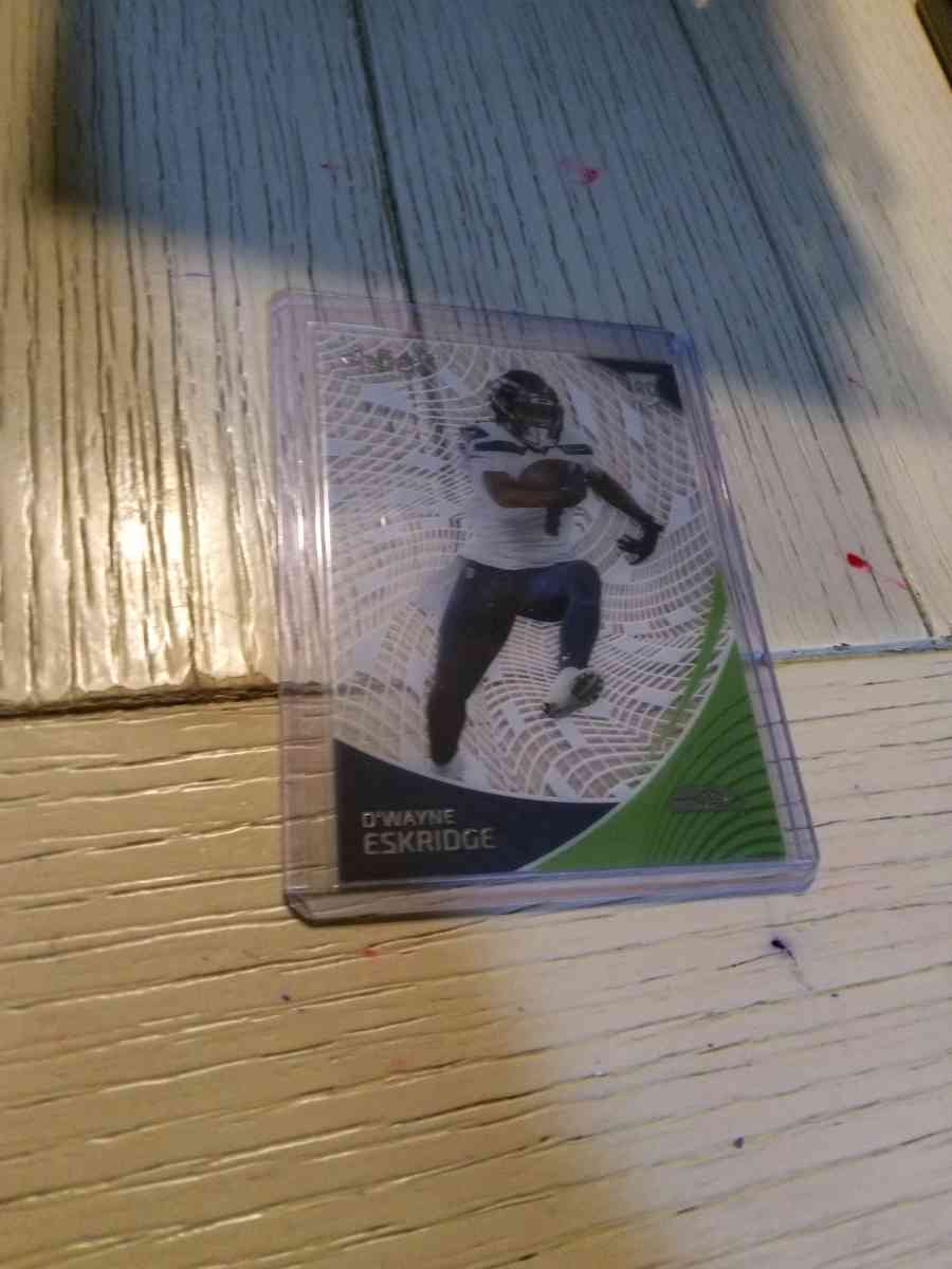 2 card Clear Vision rookie card lot by Chronicles