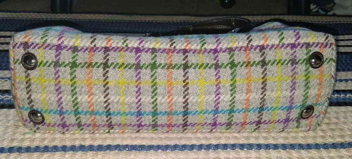 COACH PENELOPE TATTERSALL PLAID WOOL SHOULDER BAG - Elysburg, Pennsylvania - FleaMarketBay