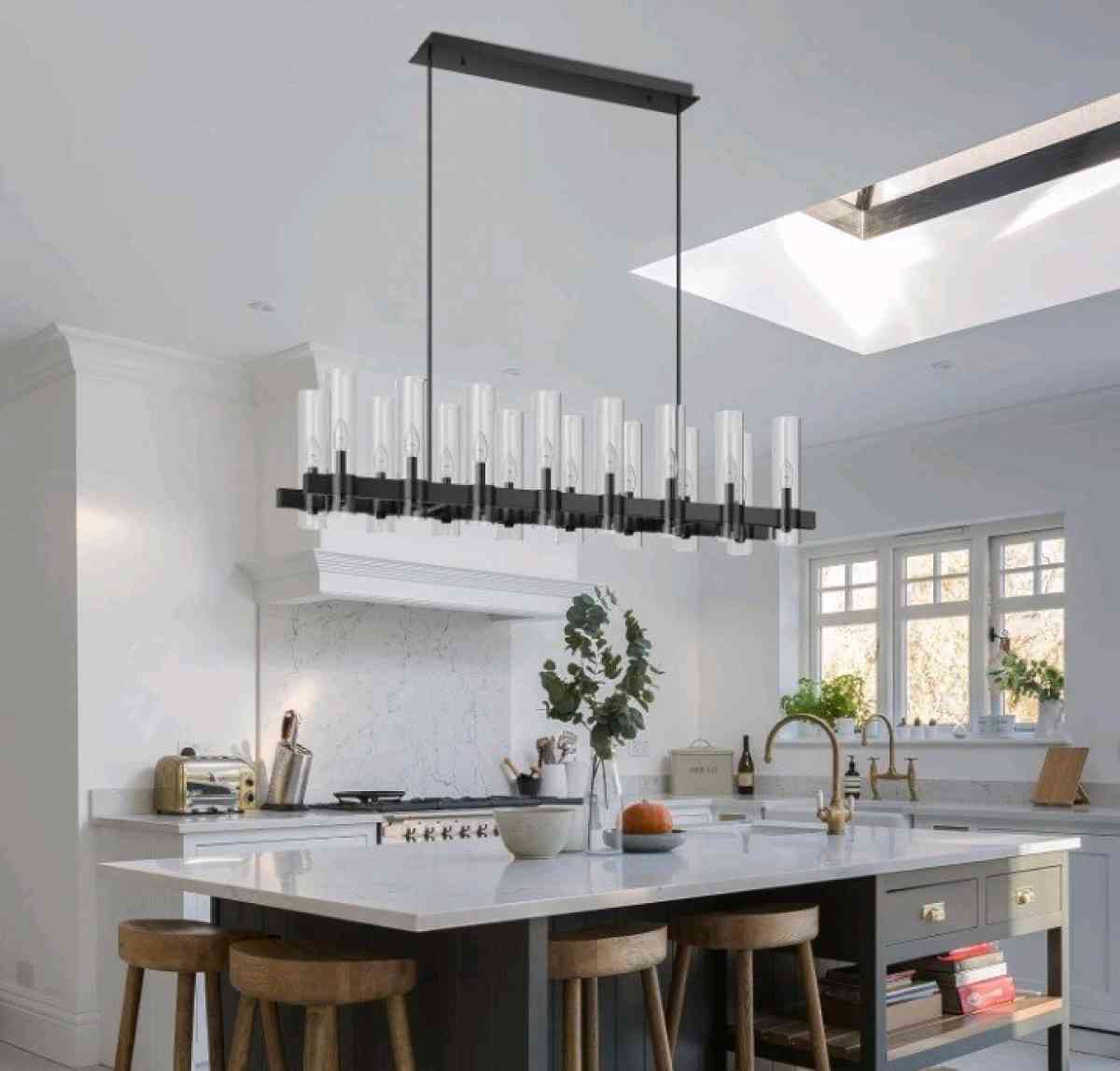 Modern 54 in Chandelier New in Box